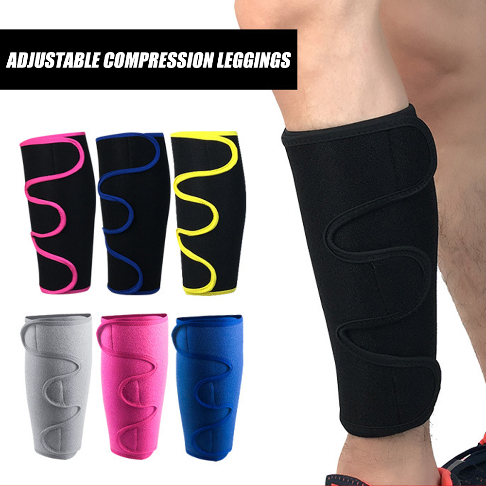 Crossfit Workout Gear - 1pc esporte caneleira crossfit ajustável bezerro