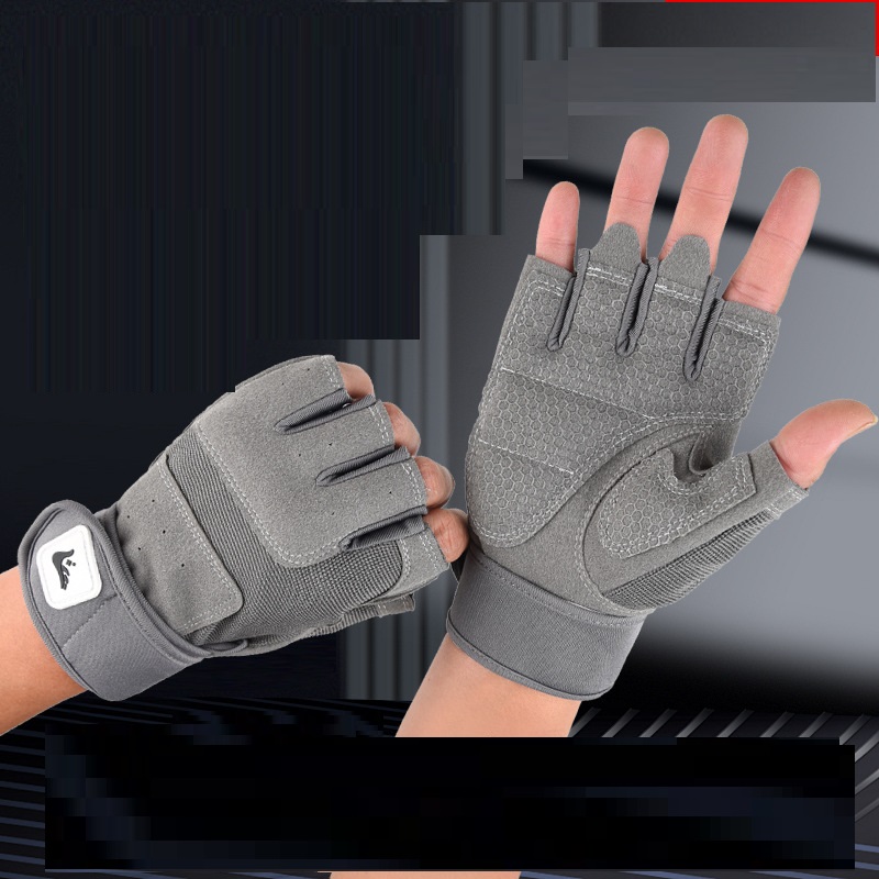 Crossfit Workout Gear - Luvas com halteres para homens e