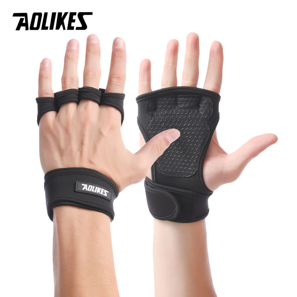 Crossfit Workout Gear - Aolikes luvas de levantamento de peso