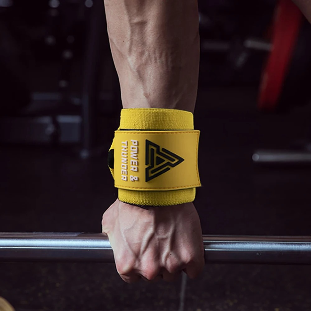 Crossfit Workout Gear - Envoltórios de pulso para levantamento de