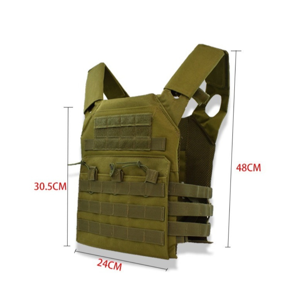 Colete Tático de Nylon MOLLE p - Crossfit Weight Vest avaliação e preço