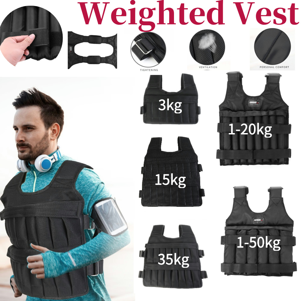Colete de Peso Ajustável para  - Crossfit Weight Vest avaliação e preço