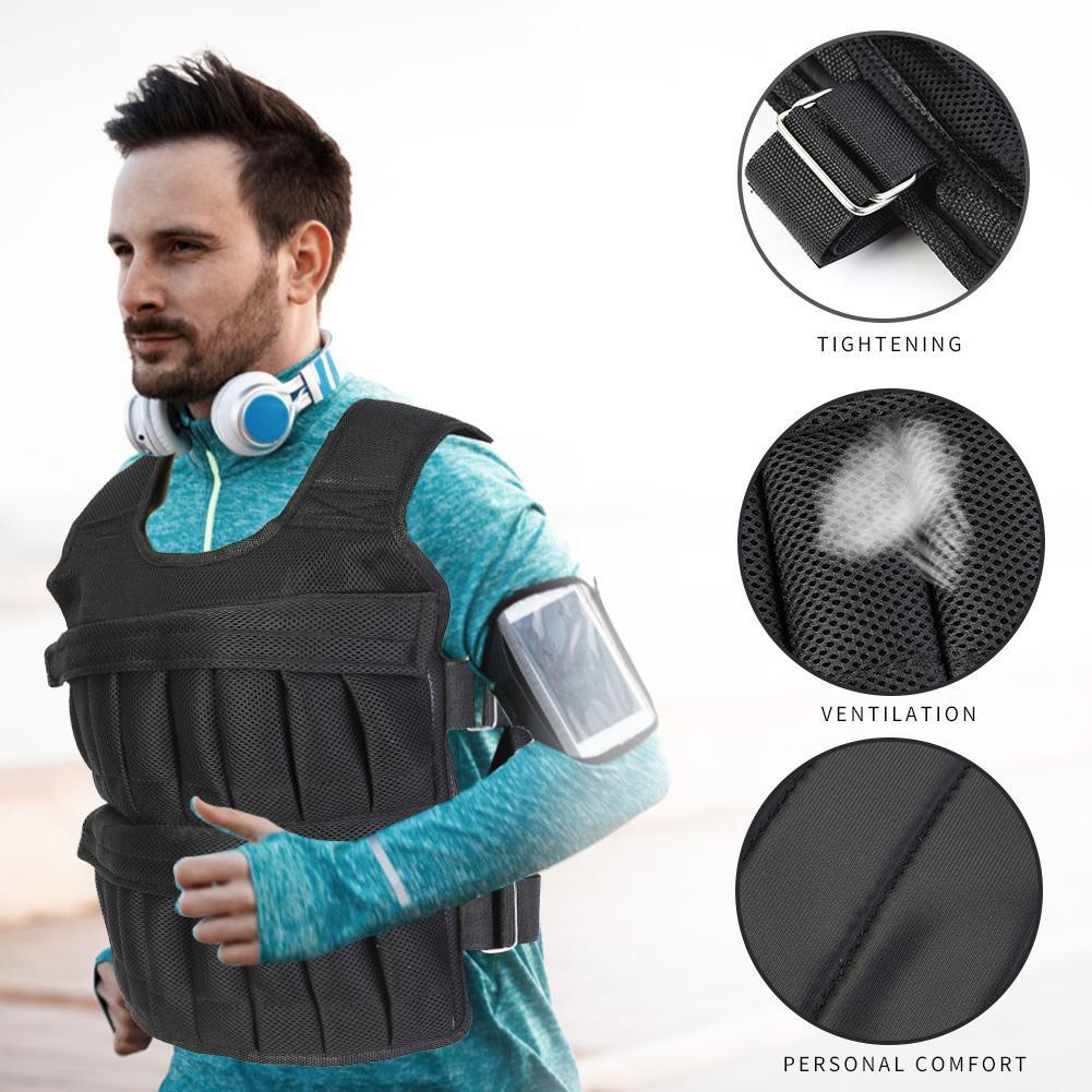 Colete de Peso Ajustável para  - Crossfit Weight Vest avaliação e preço