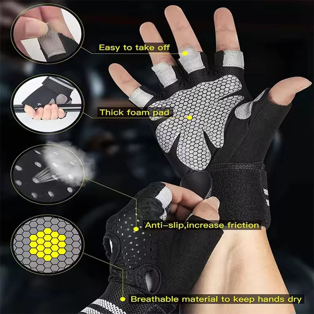 1 par de luvas de fitness de m - Crossfit Workout Gear avaliação e preço