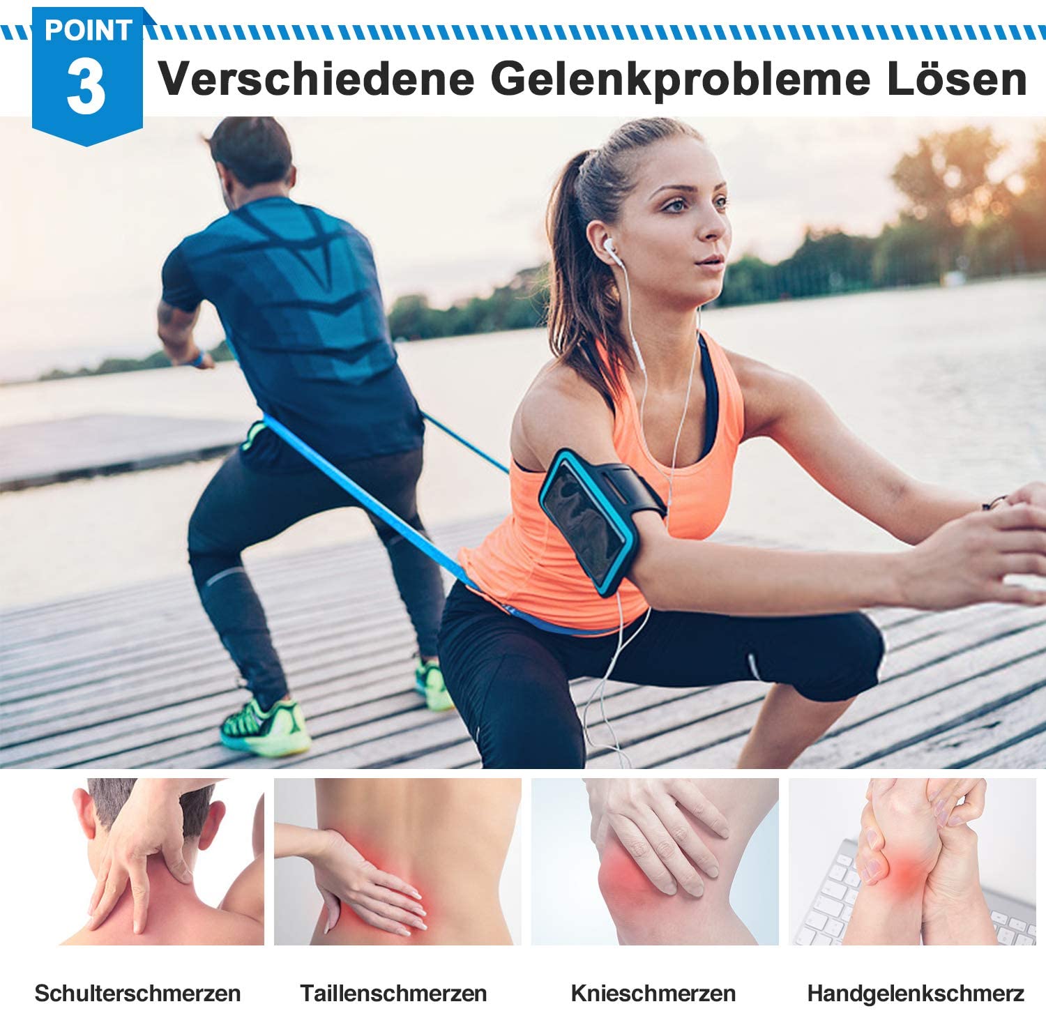 Faixas elásticas de fitness, 3 - Crossfit Workout Gear avaliação e preço